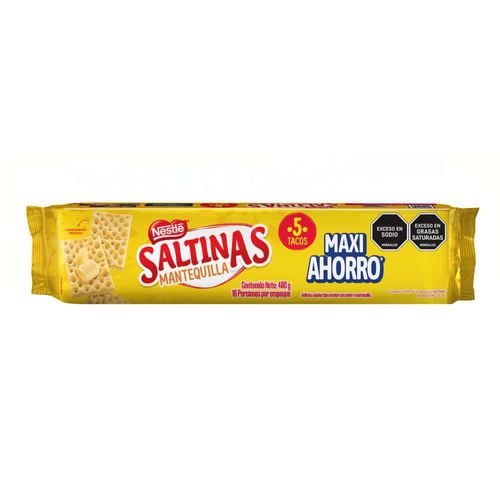Saltinas SALTINAS mantequilla x5 tacos (480  gr)