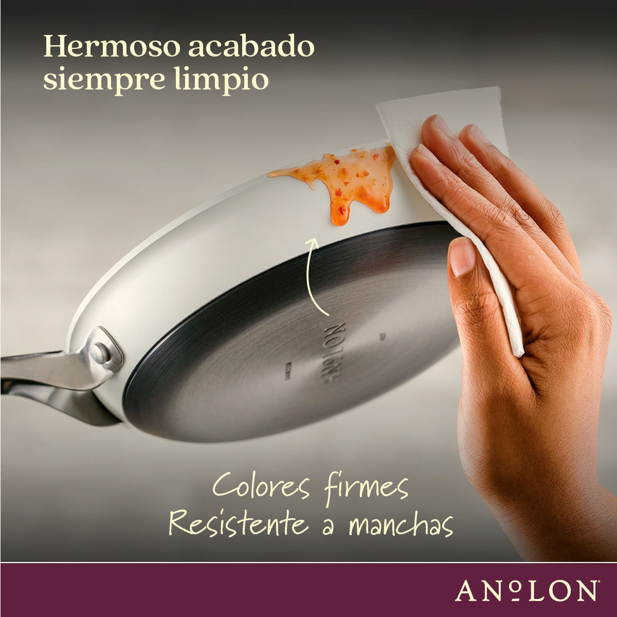 Sartén antiadherente anodizado duro. Archieve Anolon img #5