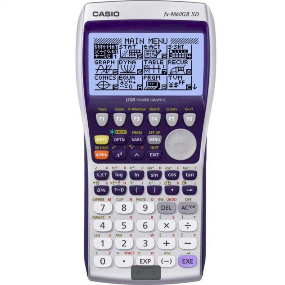 Calculadora Gráfica De Potencia SD Casio FX-9860GII | Carulla