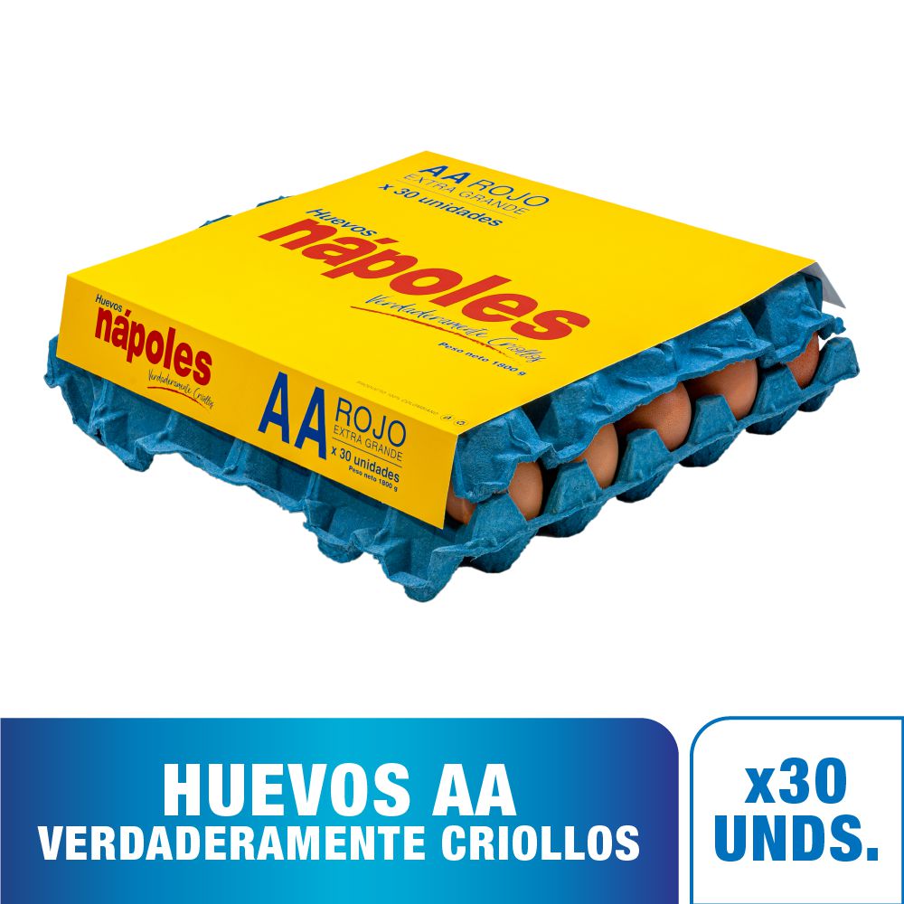 Huevos AA NAPOLES rojo (30  und) img #1
