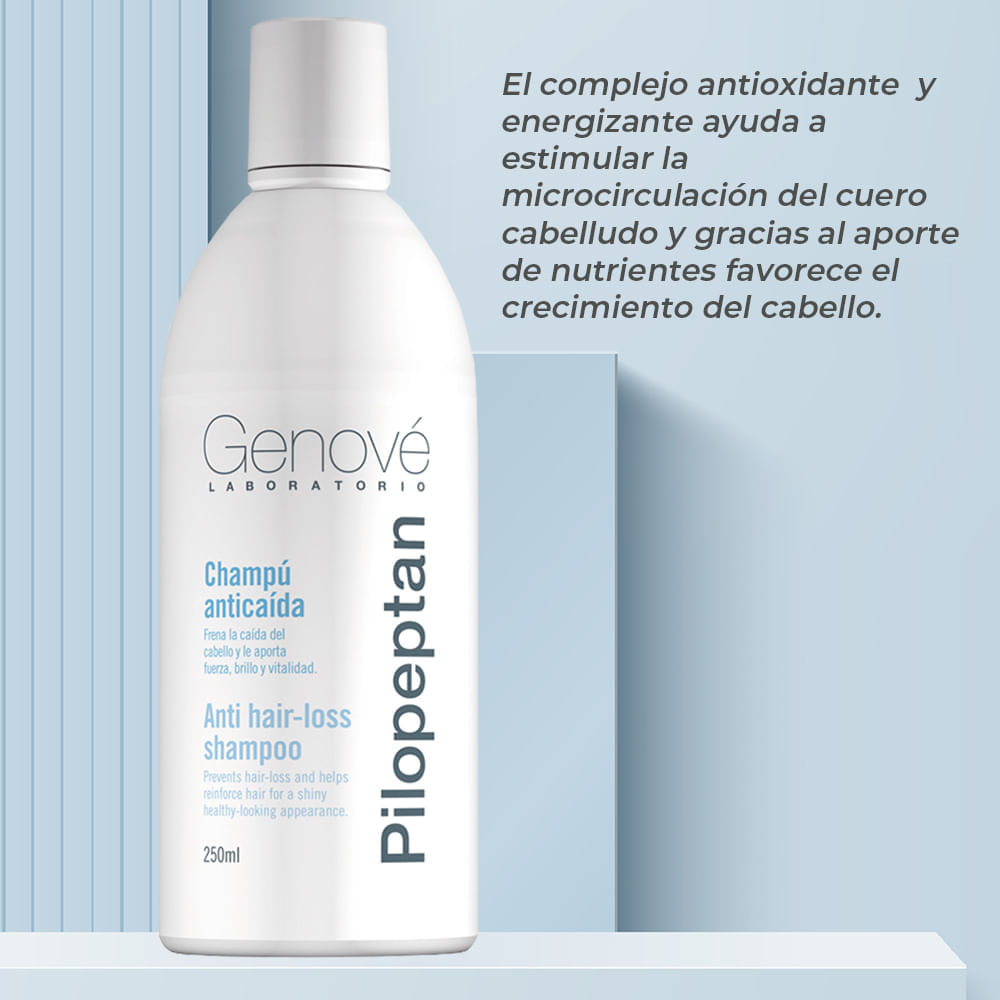 Pilopeptan Shampoo Anticaída - Genové img #4