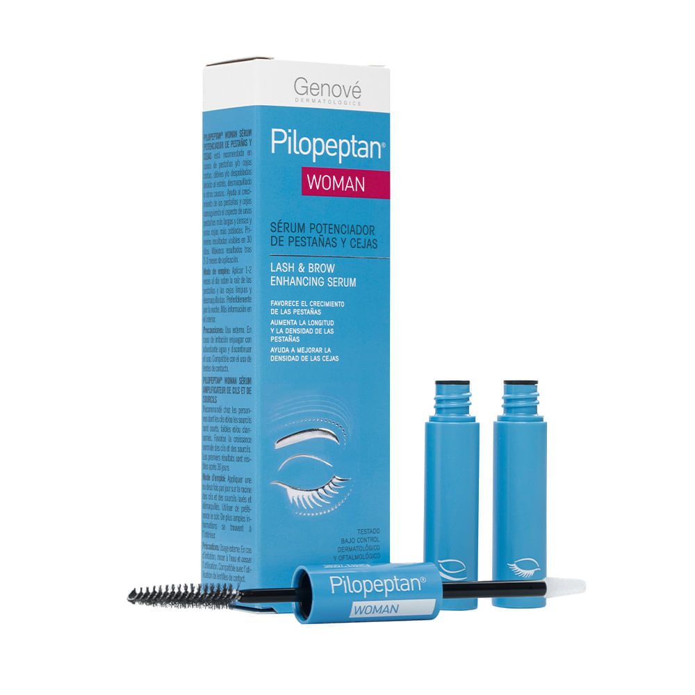 Pilopeptan Woman Serum Potenciador De Pestañas y Cejas - Genové img #1