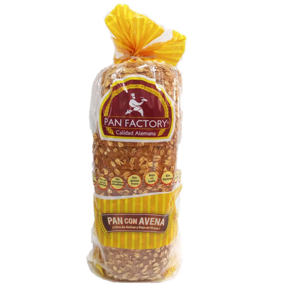 Pan con Avena PAN FACTORY 700  gr img #1