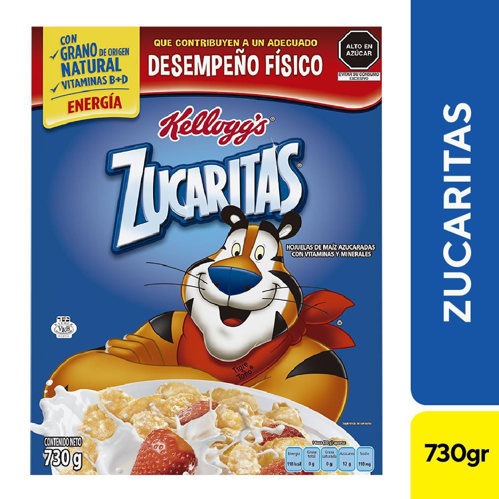 Cereal infantil KELLOGGS ZUCARITAS 730 Gramo - carulla.com