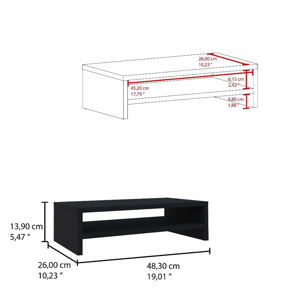 Stand Para Monitor Atacama Rta Wengue RTA OLW 10495 img #4