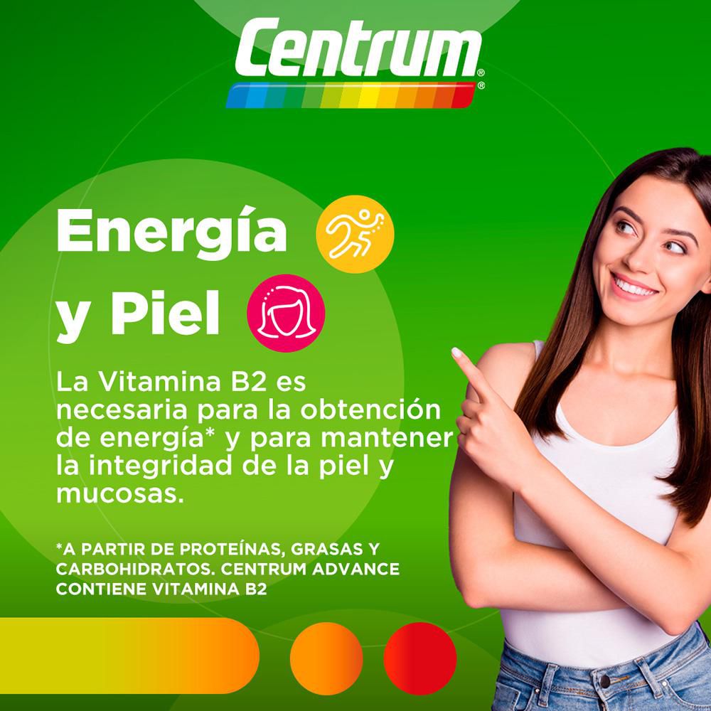 Multivitamínico CENTRUM advance tabletas (100  und) img #4