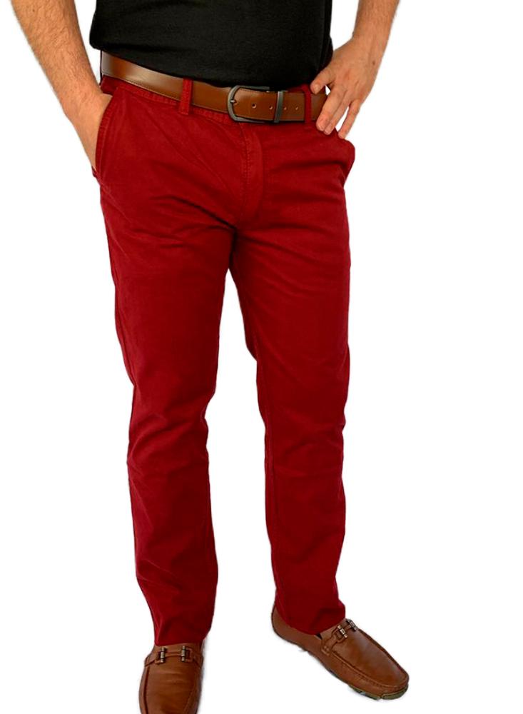 Pantalon best sale vinotinto hombre