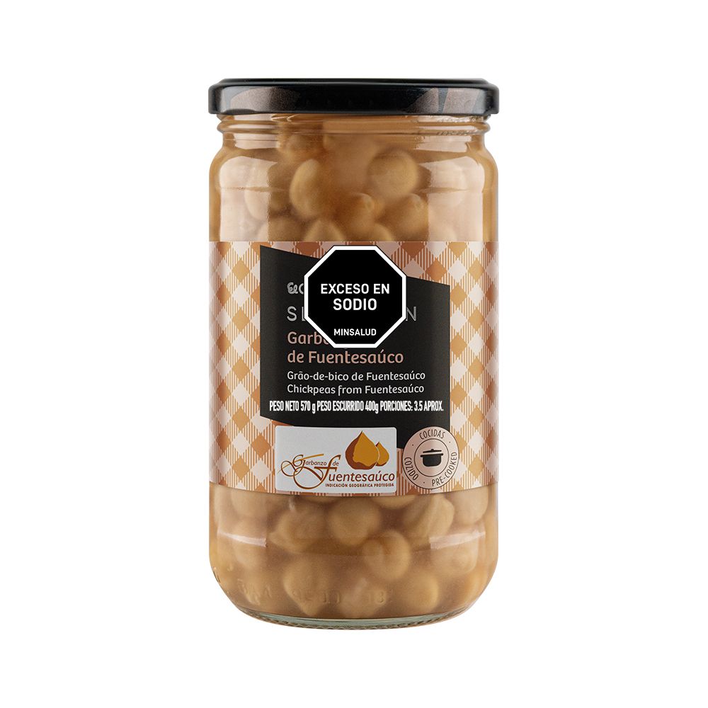 Garbanzos Cocidos EL CORTE INGLÉS MARCA EXCLUSIV 200  gr img #1