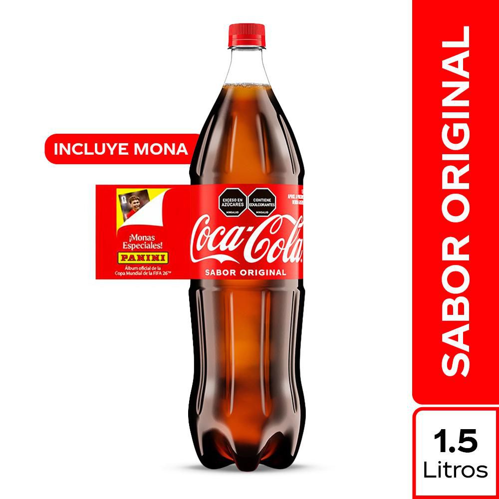 Gaseosa COCA COLA original (1500  ml) img #1