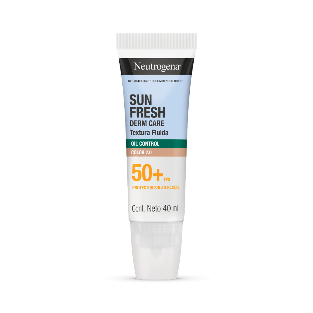Protector Solar Facial Sun Fresh Derm Care Oil Control Fluido - Neutrogena img #1
