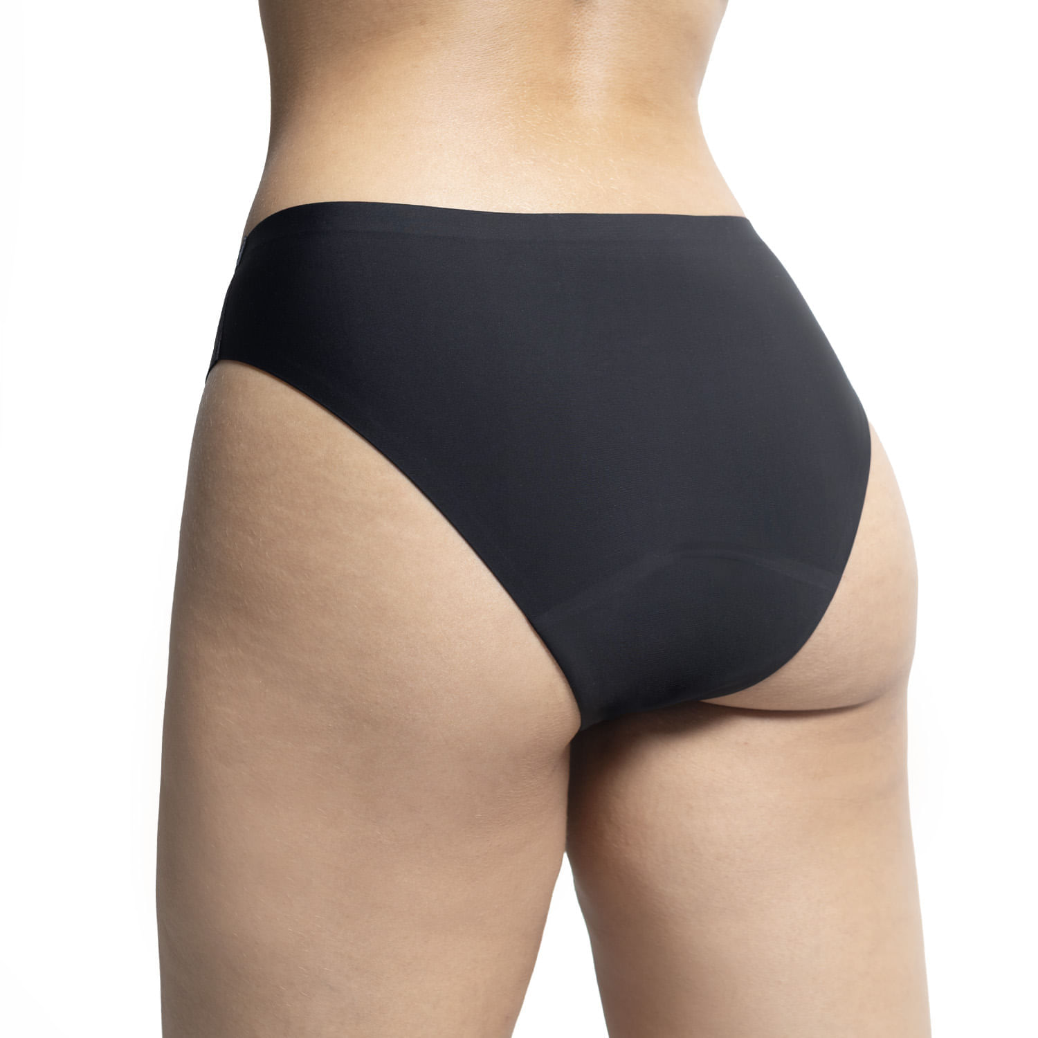 Panty Menstrual Moderado Negro - UVA img #3