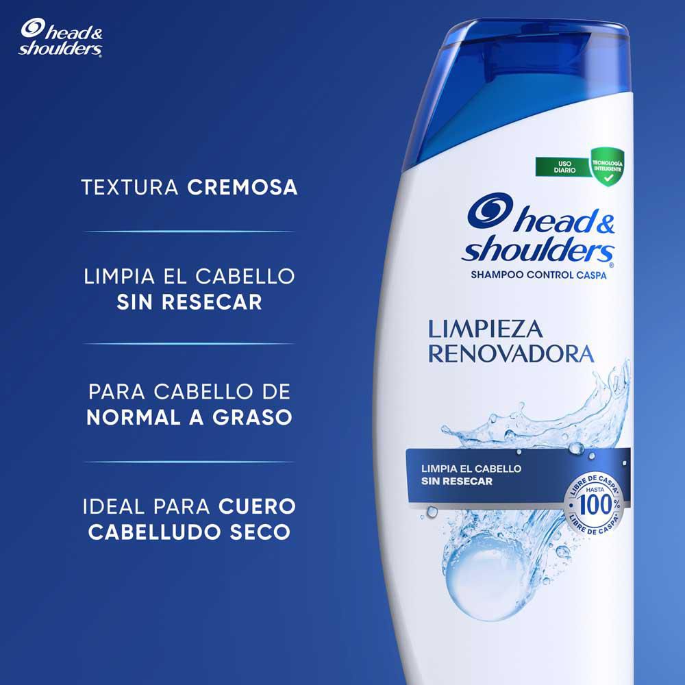 Shampoo H&S limpieza renovadora (180  ml) img #5
