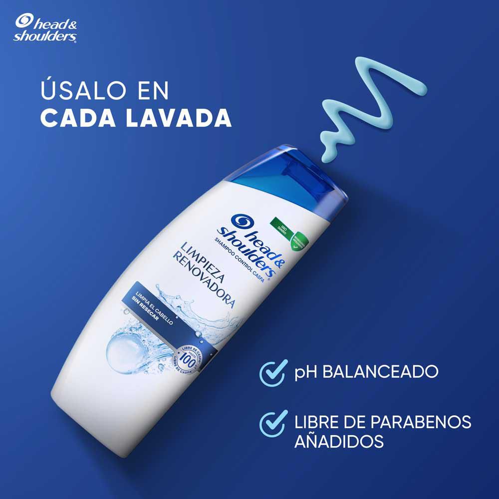 Shampoo H&S limpieza renovadora (180  ml) img #6