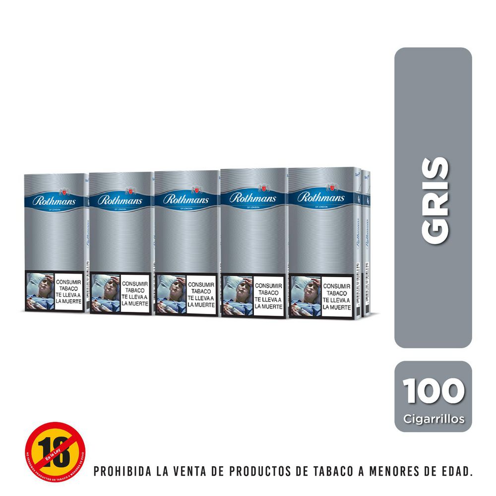 Cigarrillos ROTHMANS display surtido (100  und) img #2
