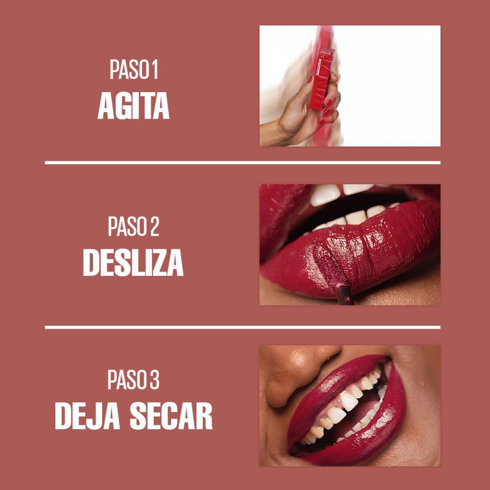 Lápiz Labial MAYBELLINE Vinyl Ink (4.2  ml) img #5