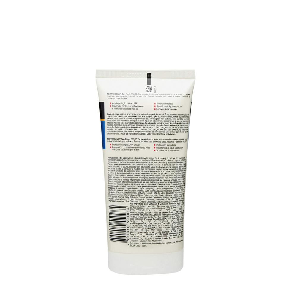 Protector solar NEUTROGENA sunfresh FPS 70 (120  ml) img #6