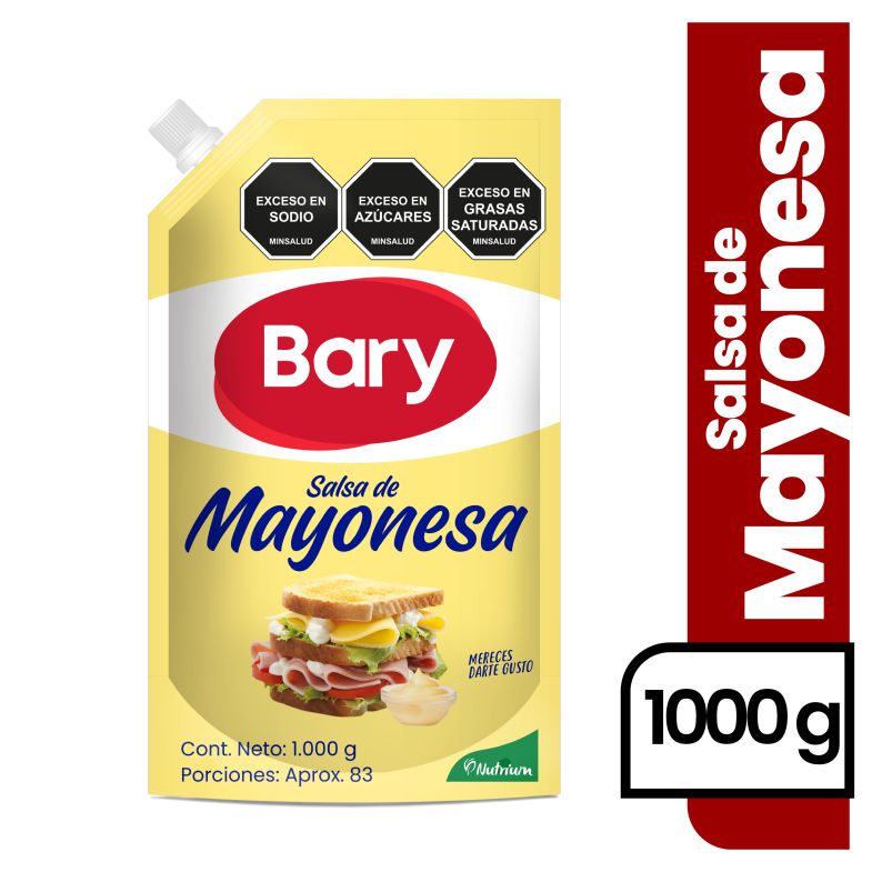 Mayonesa BARY doy pack (1000  gr) img #1
