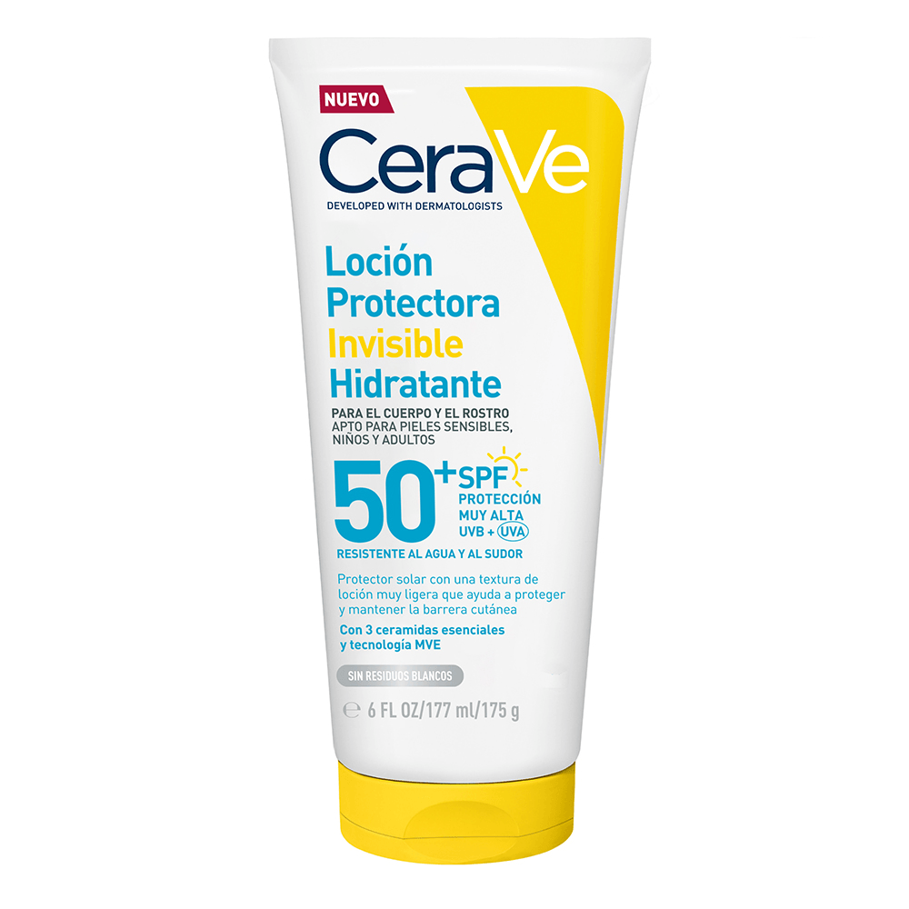 Protector Solar Loción Invisible Hidratante Spf50+ - CeraVe img #1