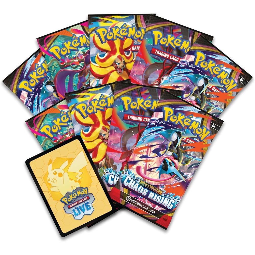 CARTAS ME CHAOS RISING CAJA ELITE POKEMON img #2