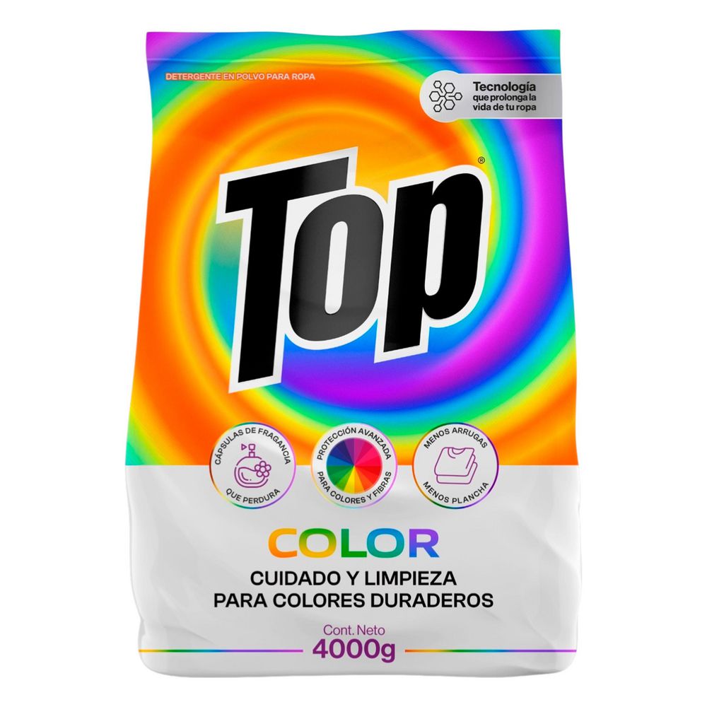 Detergente en polvo TOP ropa color (4000  gr) img #1