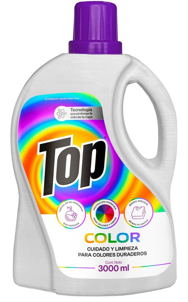 Detergente líquido TOP ropa color (3000  ml) img #2