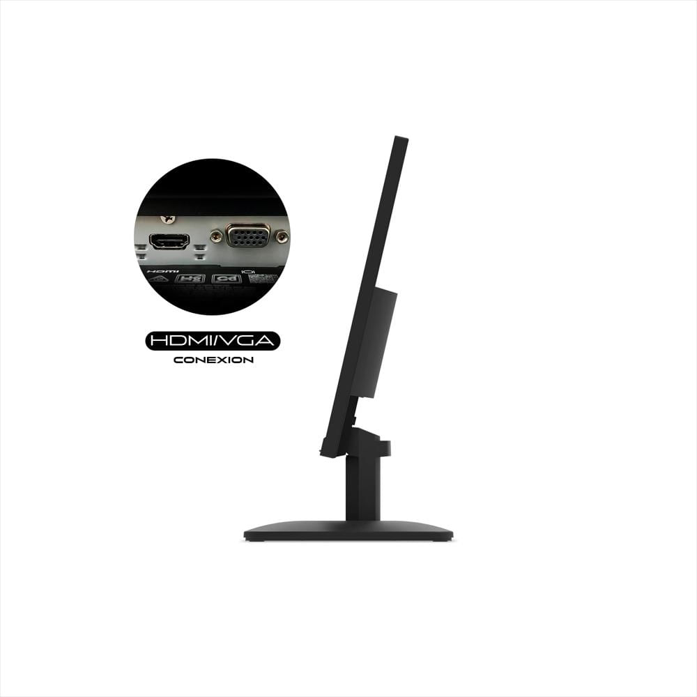 Monitor Lenovo Wled Plano 27 pulgadas Full Hd 100Hz L27 4E Negro img #4
