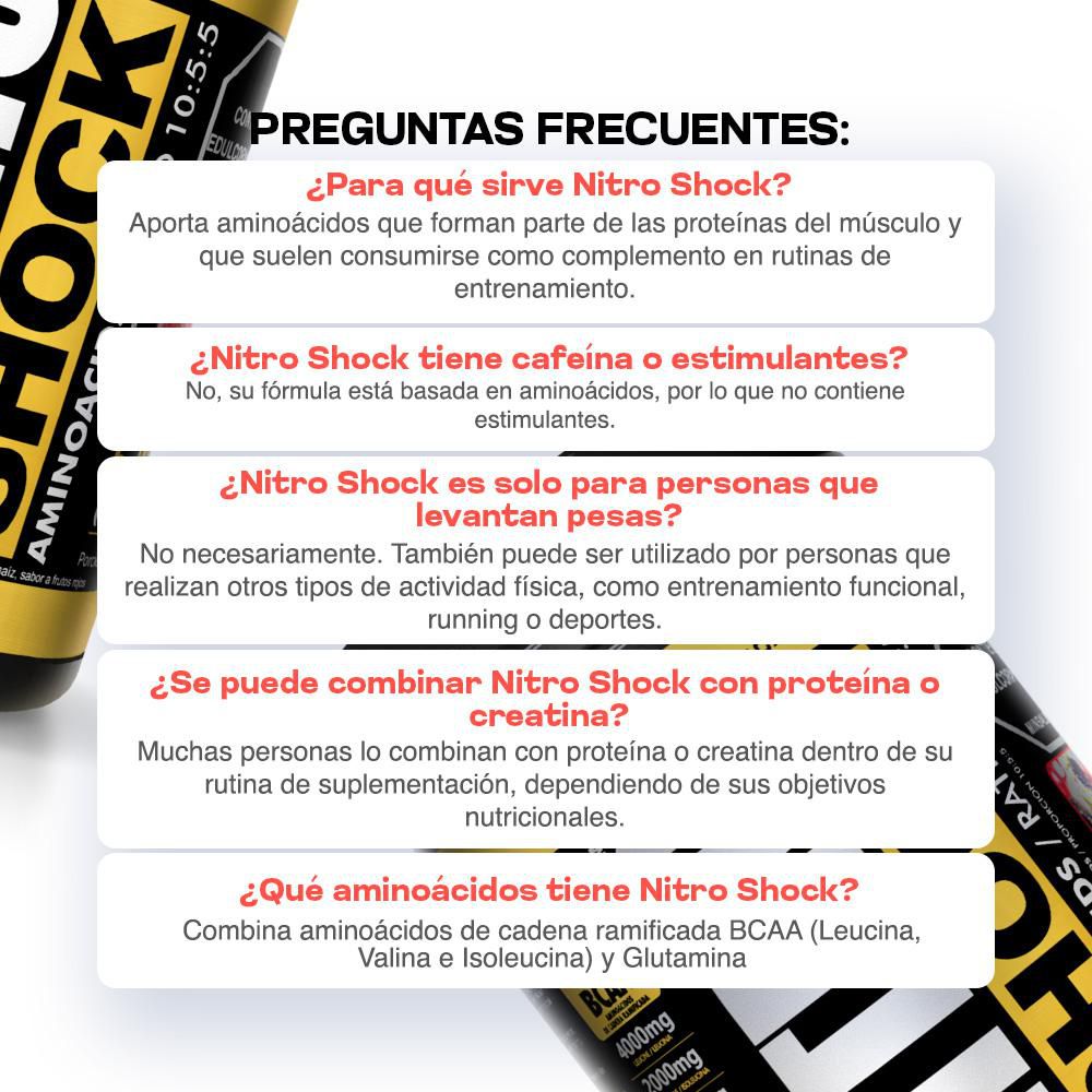 Cóctel de aminoácidos MEGAPLEX Nitro Shock (526  gr) img #7