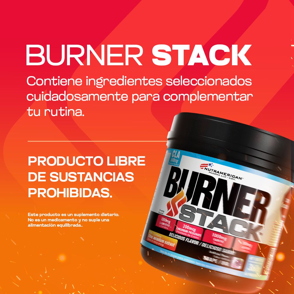 Quemador de grasa MEGAPLEX Burner Stack Uva (360  gr) img #5
