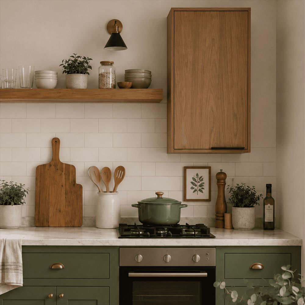 Mueble Aéreo De Cocina Java Natural img #2