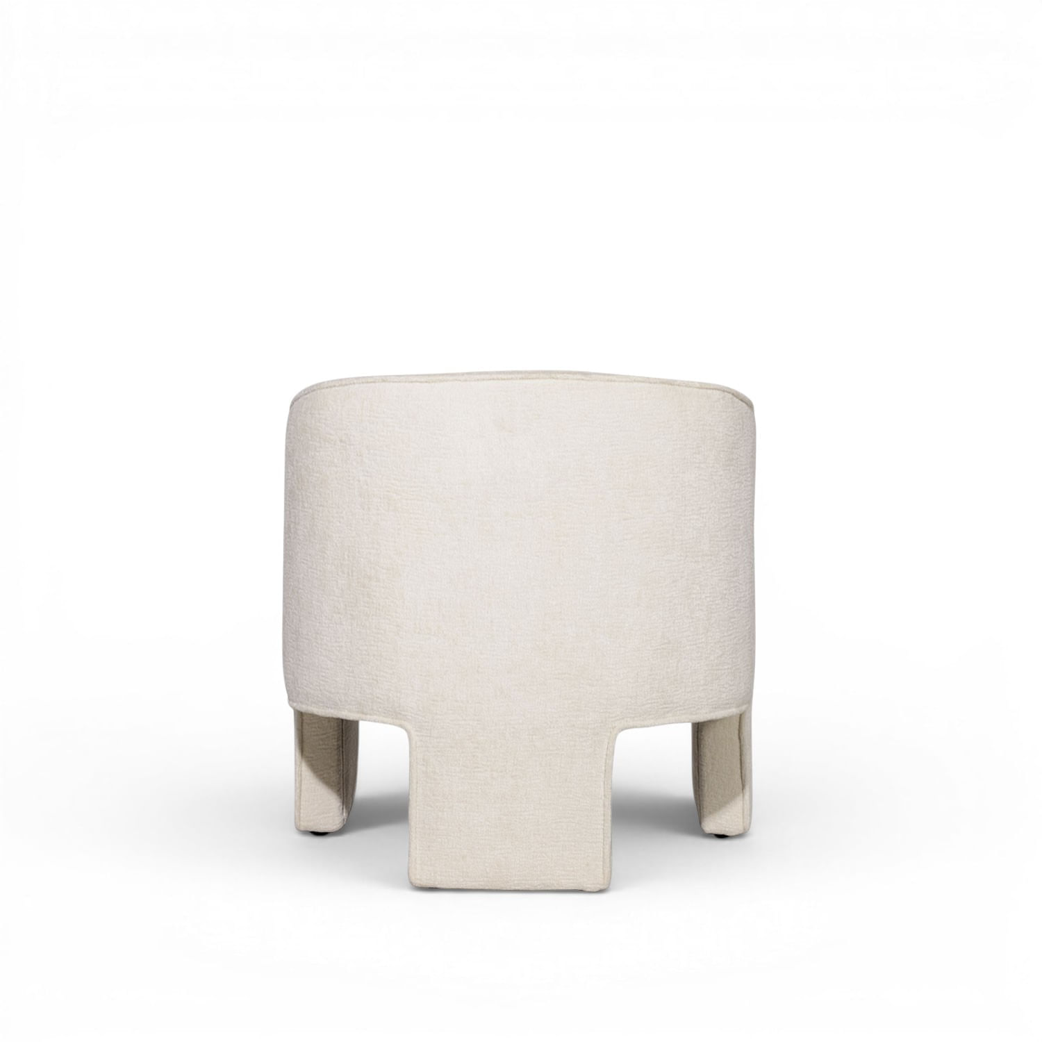 Poltrona Trípode beige boucle 74x74x71cm img #7