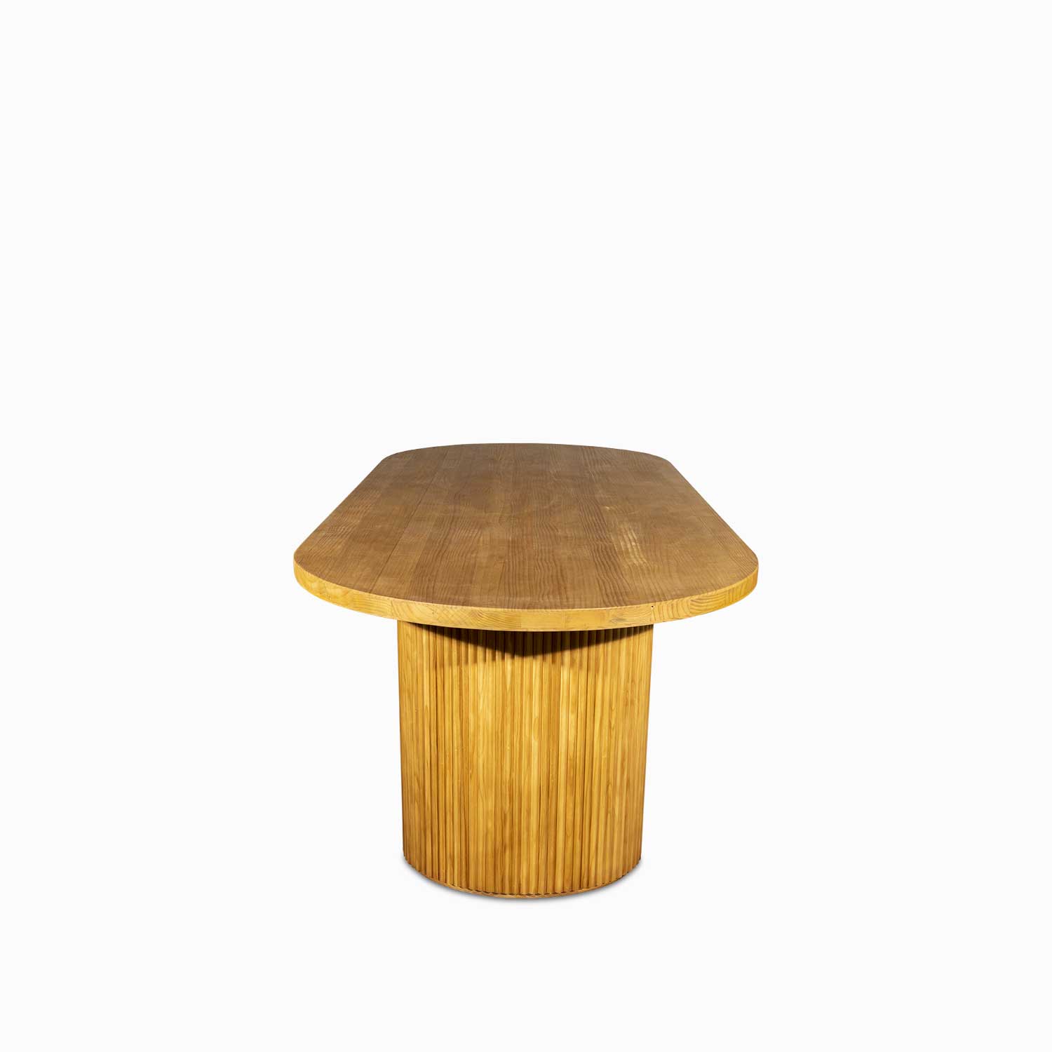 Mesa de comedor ovalada Nory76x240x100 img #3