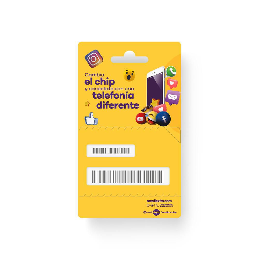 SIM CARD Móvil Éxito  PLUGEN img #2