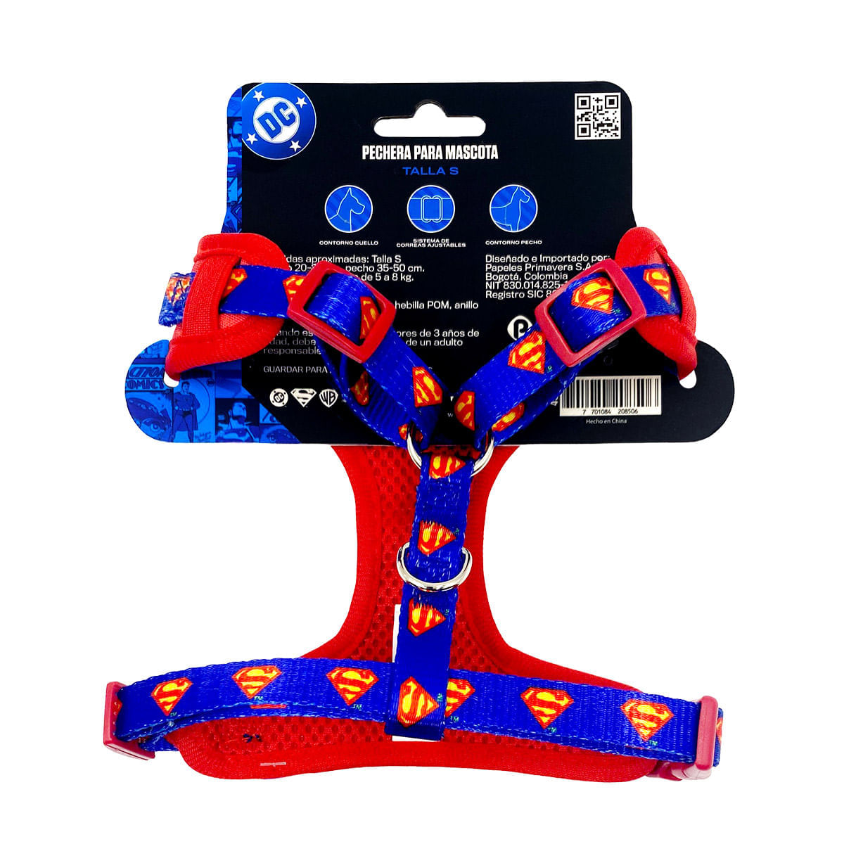Pechera para Mascota  Superman img #4