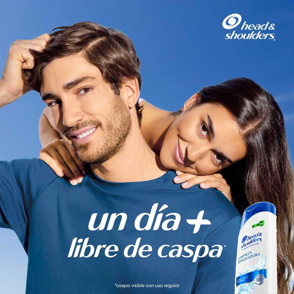 Shampoo H&S limpieza renovadora (375  ml) img #3