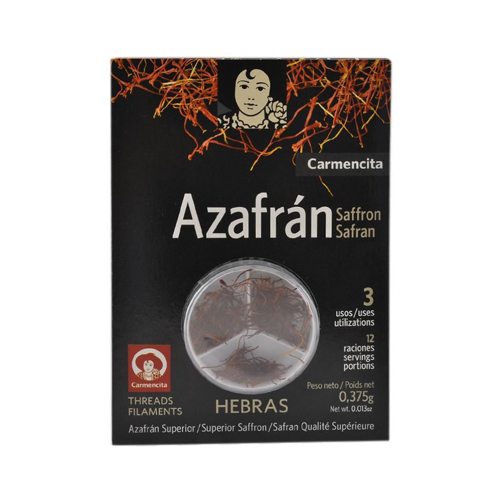 Azafrán CARMENCITA hebras (0.375  gr) img #1