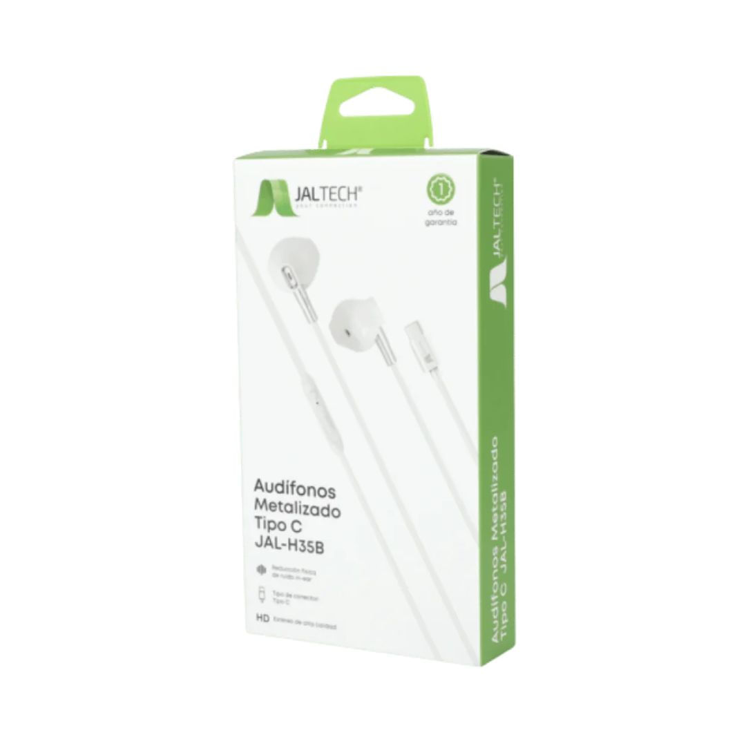 Audifonos Metalizado Tipo C Jal-H35b 30667 img #3