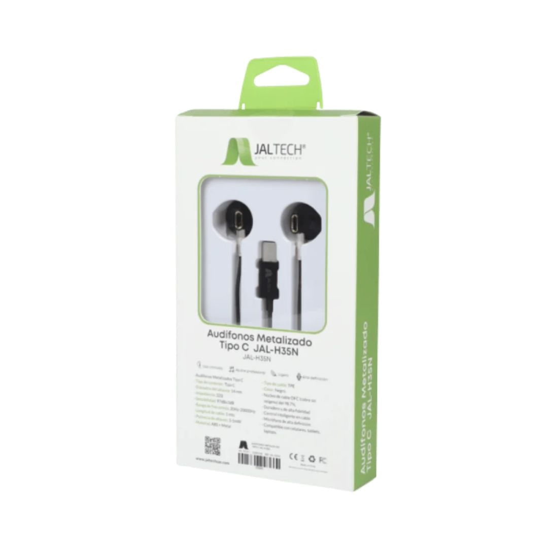 Audifonos Metalizado Tipo C Jal-H35n 30666 img #3
