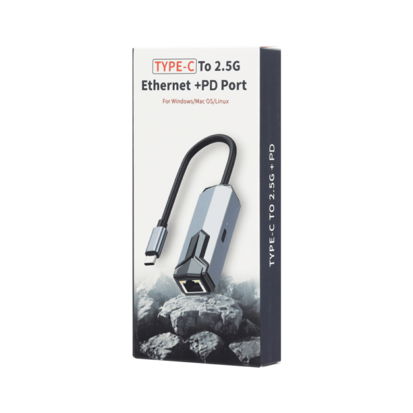 Adaptador Tipo C A Rj45 2.5g + Pd 11910 img #3