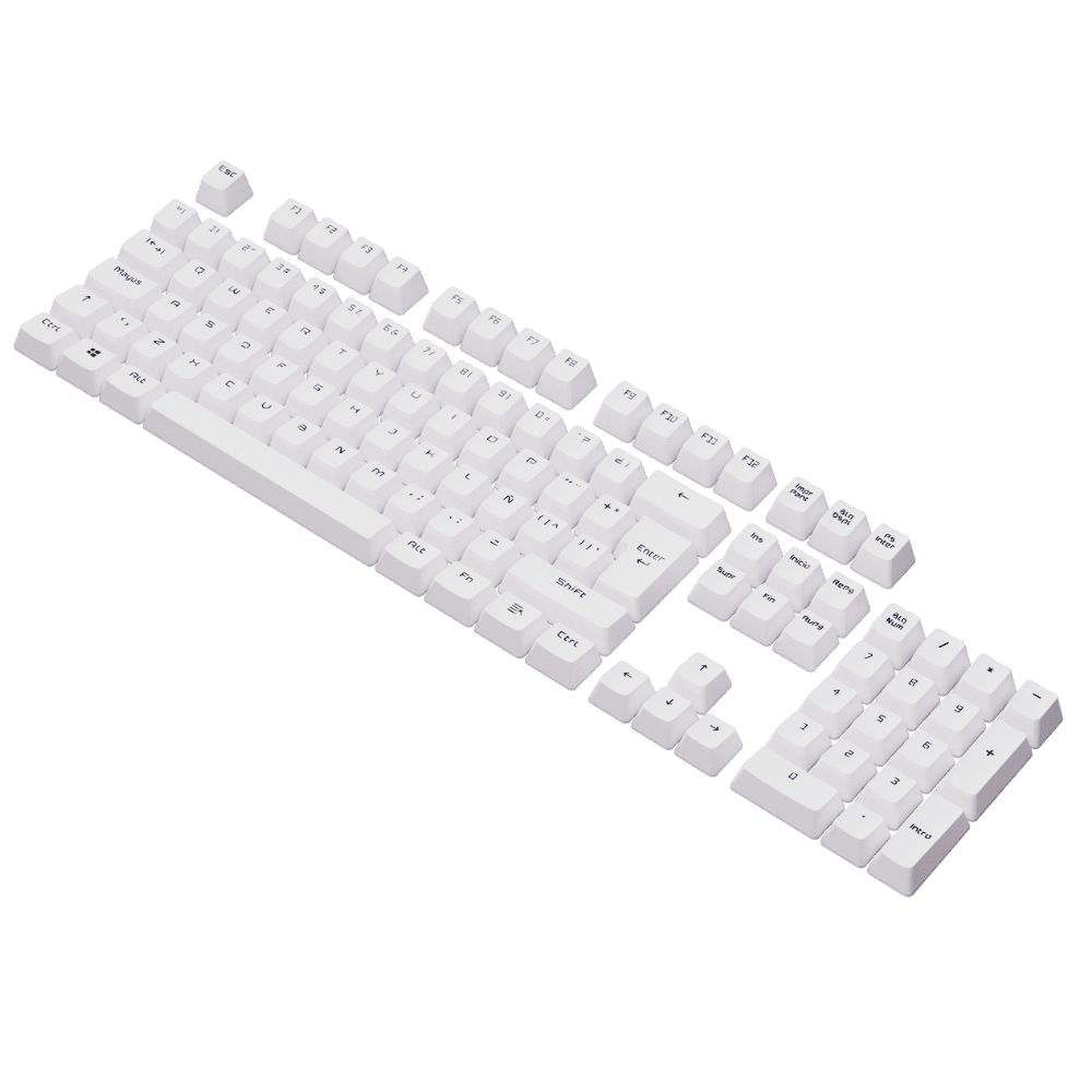 Keycaps Gamer Vsg Para Teclado Stardust Blanco img #2