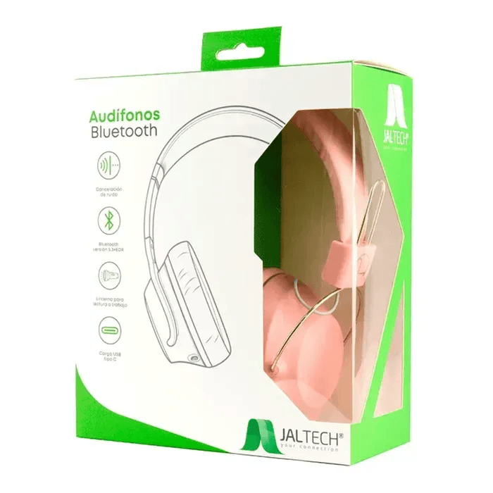 Audifonos Bluetooth Top Led - Jalb63 Rosa img #8