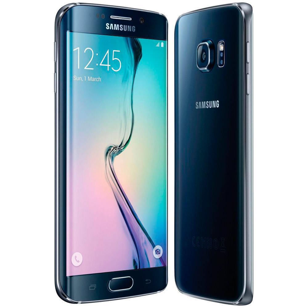 Lleva a casa fácil y rápido Celular Samsung Galaxy S6 Edge Lte 32Gb Negro Z...