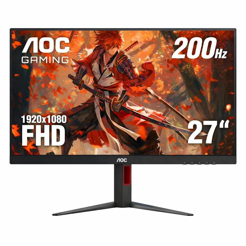 Monitor Aoc 27G4h Fast Ips 27 pulgadas Full Hd 200Hz 0.3Ms Mprt Adaptive Sync Pivote img #1