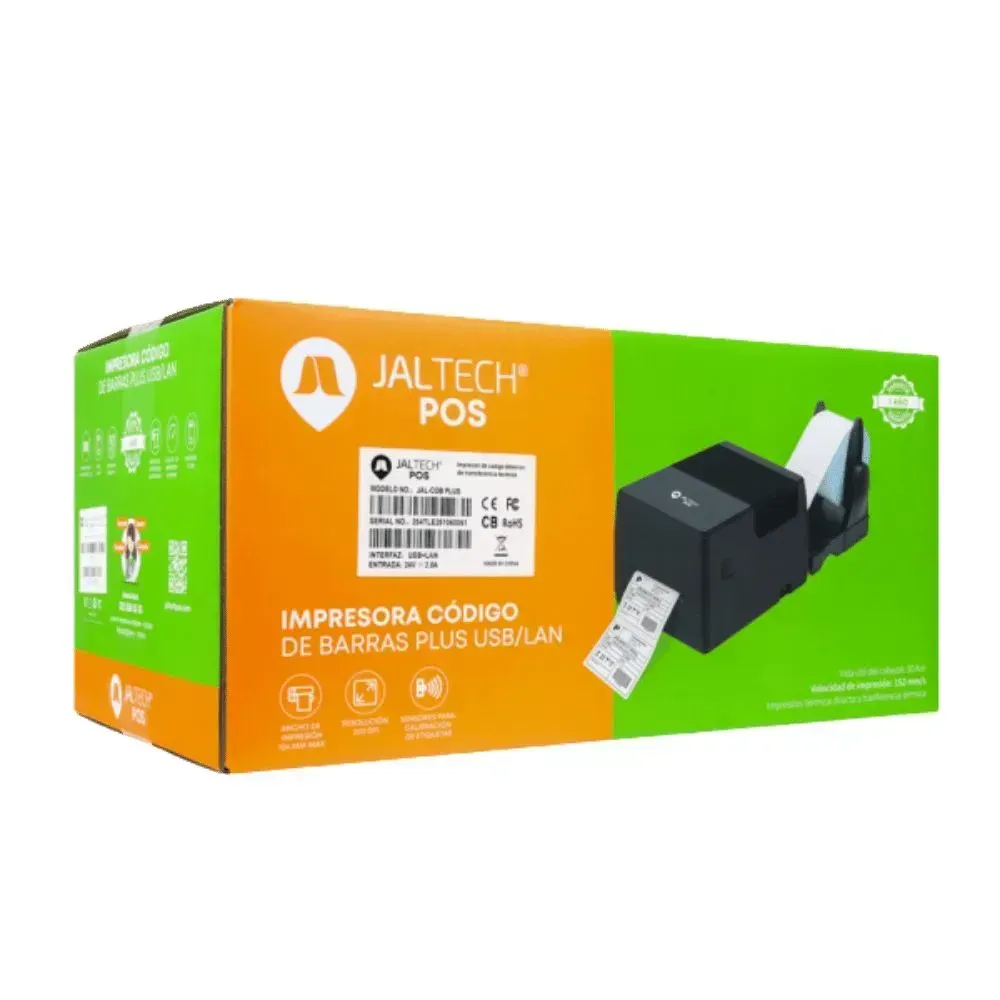 Impresora Codigo De Barras Plus Usb/ La 40229 img #2