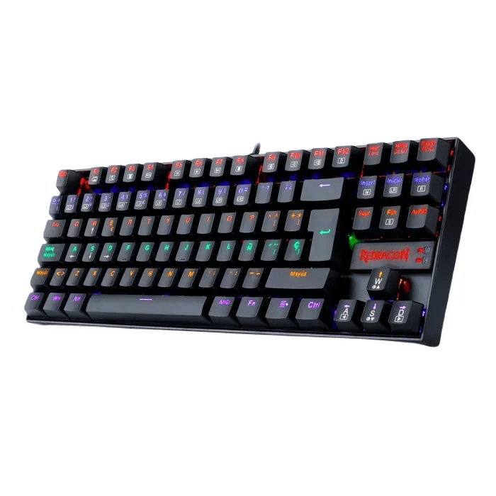 Teclado Redragon Kumara K552 Kr Sp Black Spanish Rainbow img #5