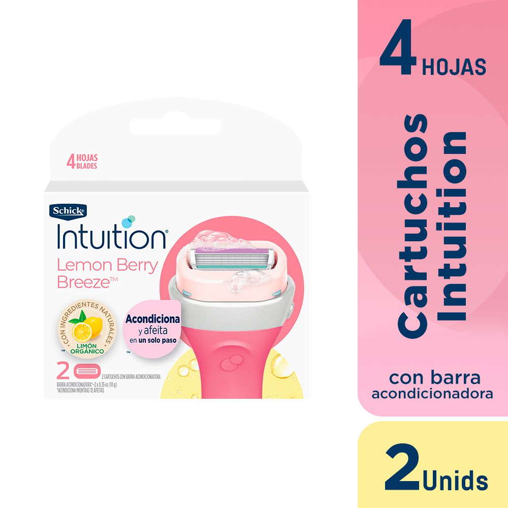 Máquina de afeitar SCHICK intuition sensitive + repuestos (2  und) img #1