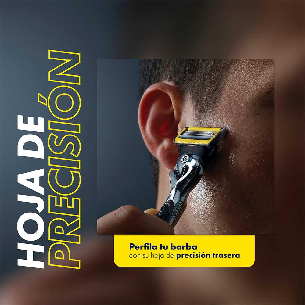 Repuesto cuchilla de afeitar FUSION gillette proshield (4  und) img #3