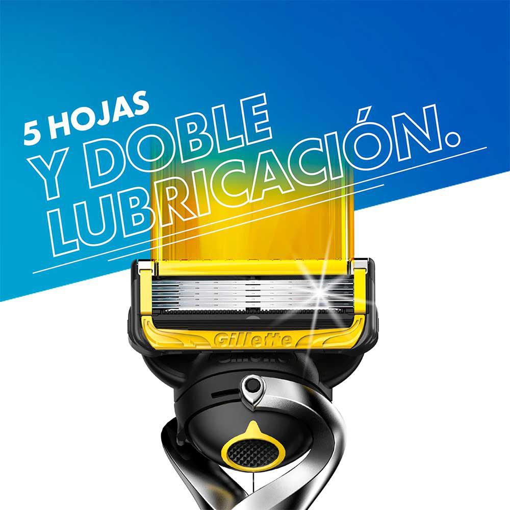 Repuesto cuchilla de afeitar FUSION gillette proshield (4  und) img #5