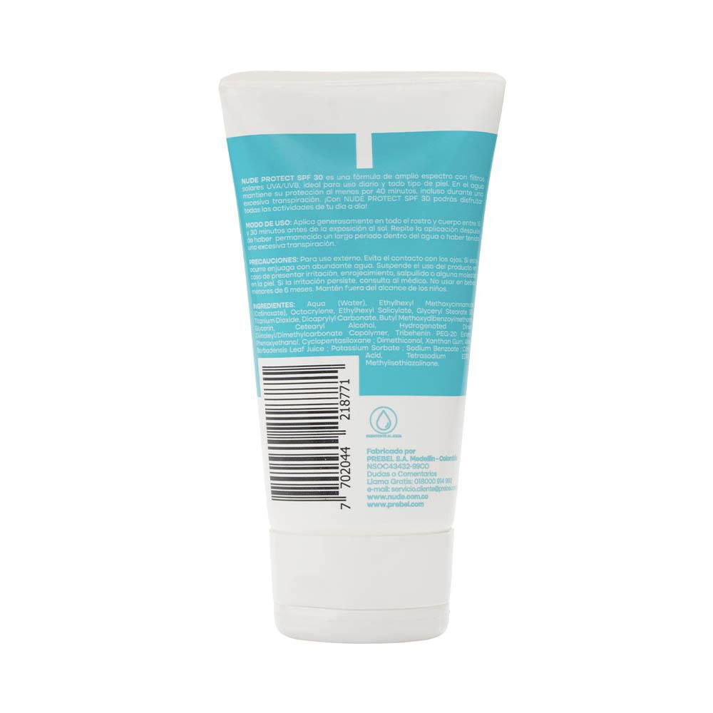Protector solar NUDE uso diario FPS 30 (40  ml) img #2