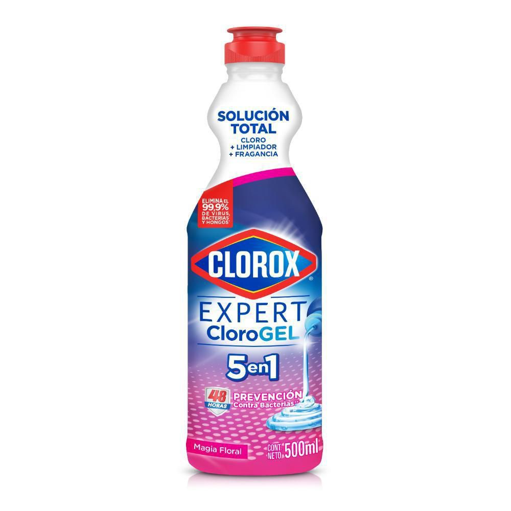 Blanqueador CLOROX gel magia floral (500  ml) img #1