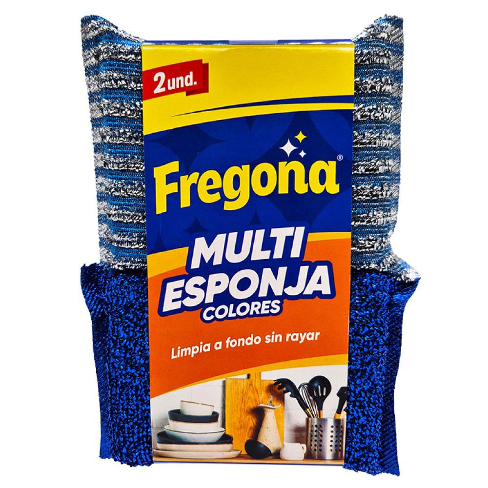 Esponja FREGONA multiesponja colores aseo general (2  und) img #1